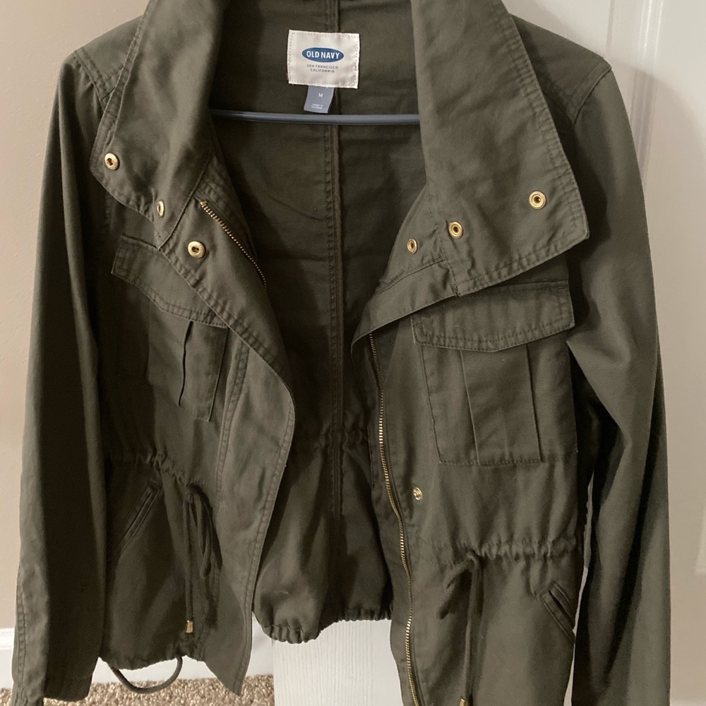 Old Navy Medium Olive Green Jacket